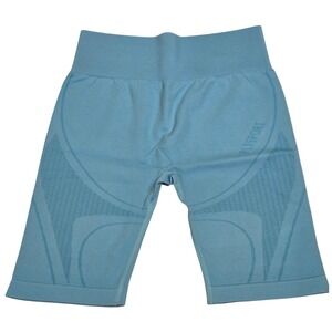 PrettyLittleThing PLT Sport Seamless Biker Shorts Bright‎ Blue CNI1698 L NEW